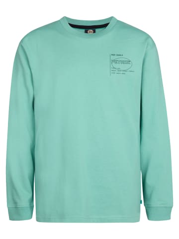 Petrol Industries Rückenprint T-Shirt Shenandoah in Blau
