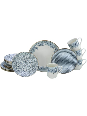 CreaTable 16 tlg. Set 10000 Euböa Kombiservice in Blau