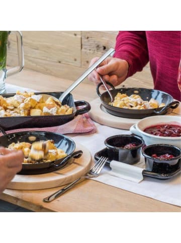 Riess Schlemmerpfanne Pfanne Emaille in Rot