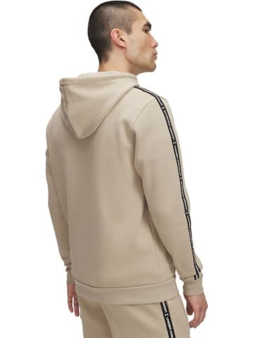 Under Armour Hoodie "Icon Fleece HD Taping" in Braun