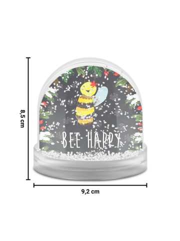 Mr. & Mrs. Panda glitzerkugel Biene Happy mit Spruch in Kreidetafel