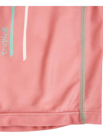 Playshoes UV-Schutz Shirt 1/1-Arm Palmen in koralle