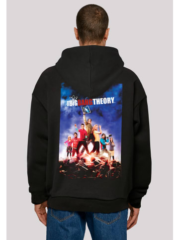 F4NT4STIC Ultra Heavy Hoodie Big Bang Theory Character Poster in schwarz