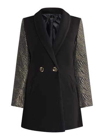 faina Damen Mantel in Schwarz