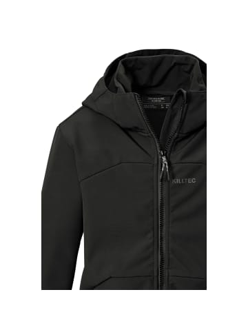 Killtec Softshelljacke mit Kapuze in Schwarz0110