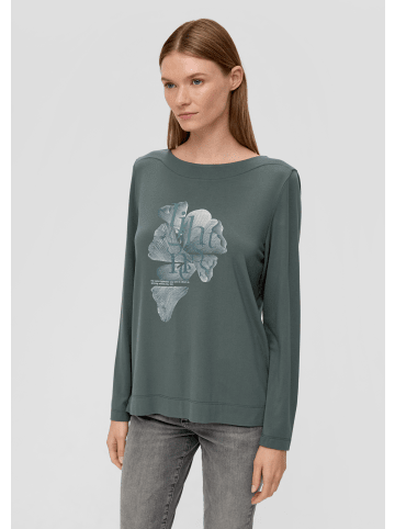 s.Oliver T-Shirt langarm in Olive