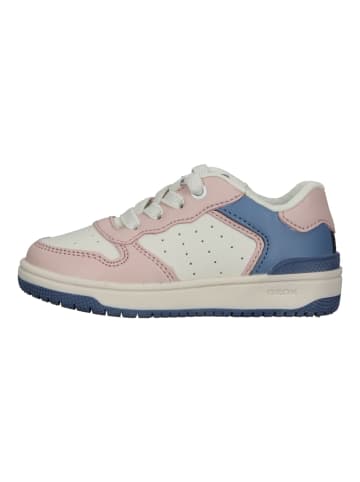 Geox Sneaker in Rosa/Hellblau