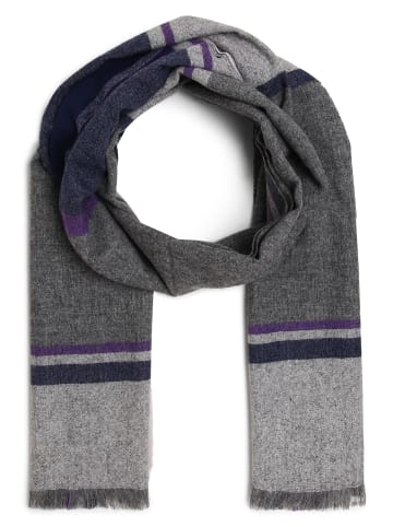 Finshley & Harding London Schal in grau lila - 0001