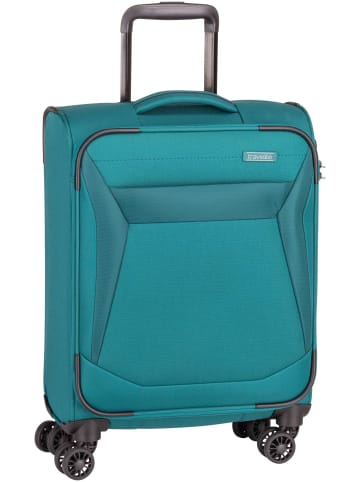 travelite Koffer & Trolley Chios 4w Trolley S in Petrol