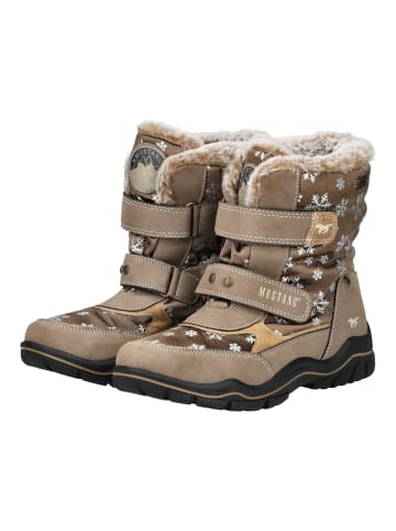 Mustang Stiefelette Taupe
