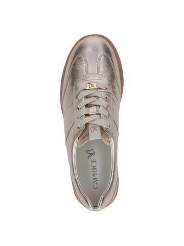 Caprice Sneaker in PLATIN METAL.
