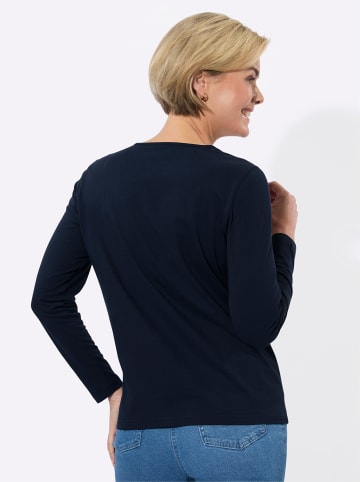 WITT WEIDEN V-Shirt in marine