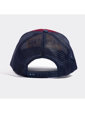 King Kerosin King Kerosin Trucker Cap mit Cord-Front Raceteam in weinrot