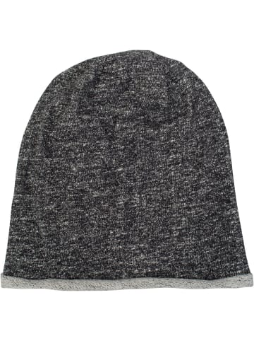 styleBREAKER Beanie Mütze in Schwarz meliert