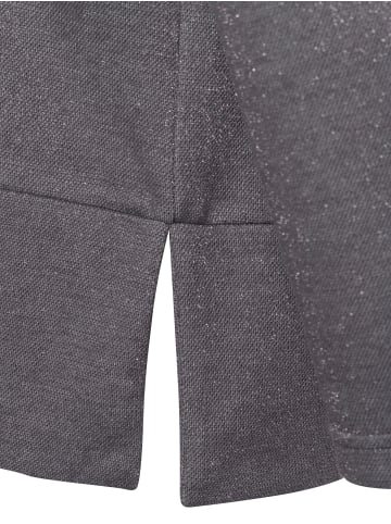 OPUS Kapuzenpullover Glittero in grau silber - 0001