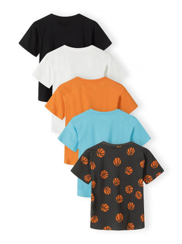 Minoti 5-er Pack T-Shirt 29TEE252 in schwarz