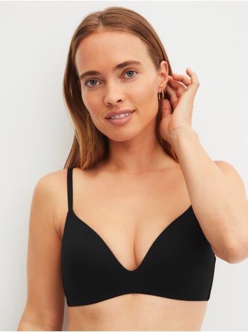 Calida Schalen-BH ohne Bügel in schwarz