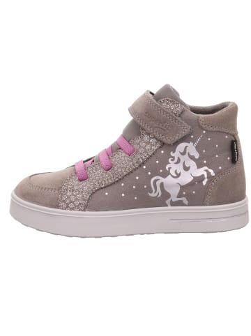 superfit Ankle Boot STELLA in Grau/Rosa