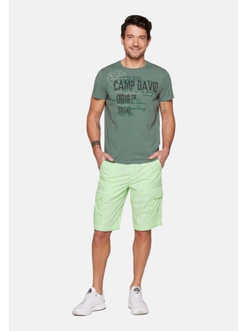 CAMP DAVID  T-Shirt in dunkelgrün