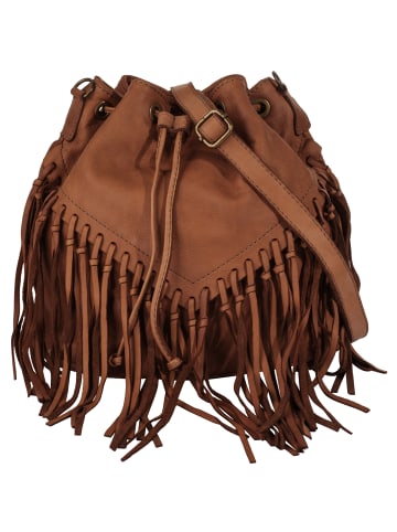 Samantha Look Shopper echt Leder in cognac