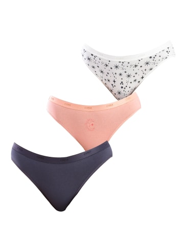 DIM 3er-Set: Pantys in White