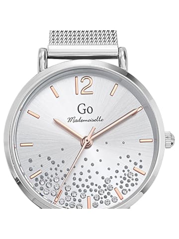 Girl Only Analog-Armbanduhr Girl Only Mademoiselle silber mittel (ca. 32mm)