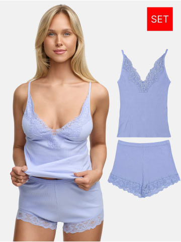 Tazzio Nachtwäsche-Set "F909" - in Blau