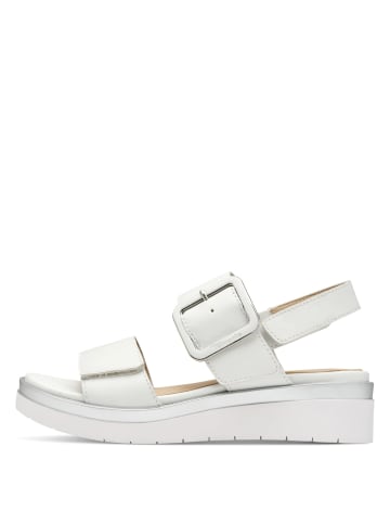 Tamaris Keilsandaletten in Weiß