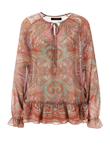 Aniston SELECTED Schlupfbluse in terra-mintgrün-rosa-beige-orange