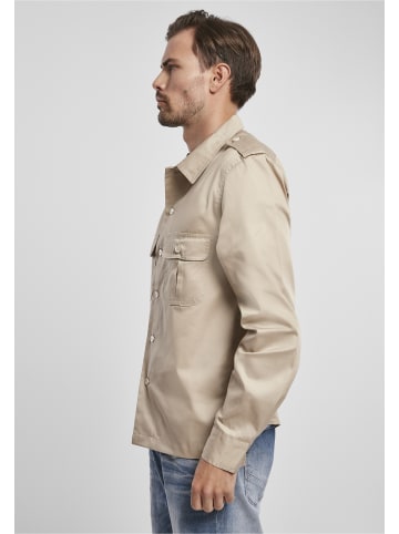 Brandit Long Sleeve Shirt in beige