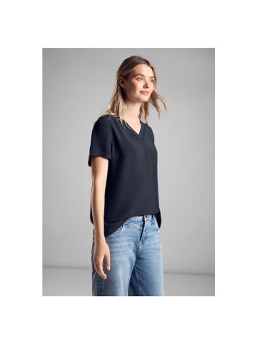 Street One Halbarmbluse in deep blue