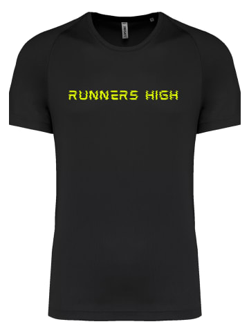 F4NT4STIC T-Shirt Runners High Sports T-Shirt in schwarz