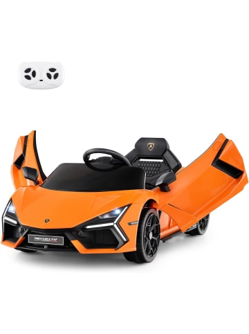 COSTWAY Elektroauto für Kinder in Orange