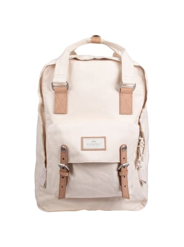 Doughnut Macaroon Large Organic Cotton - Rucksack 15" in beige