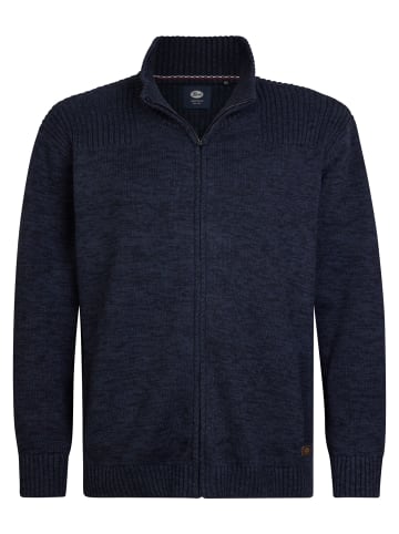 Petrol Industries Plus Size Strickjacke Hayward in Blau