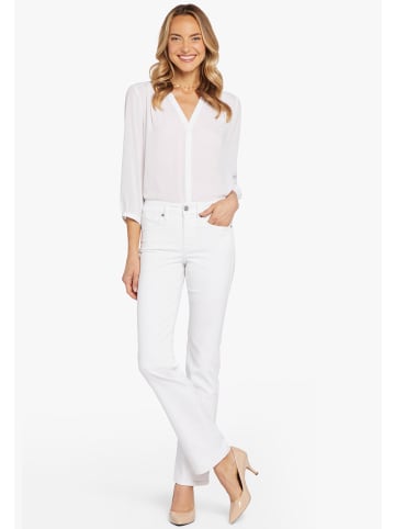 NYDJ Lange Jeans Straight Leg Marilyn Straight in Optic White