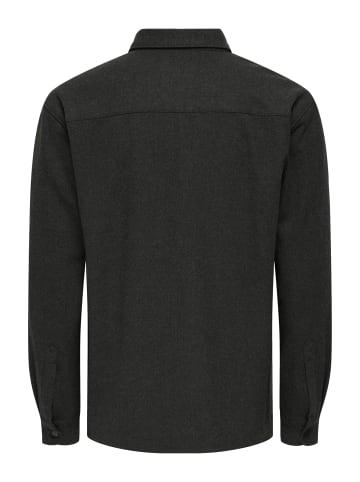 Only&Sons Jacke 'MARK' in dunkelgrau-meliert