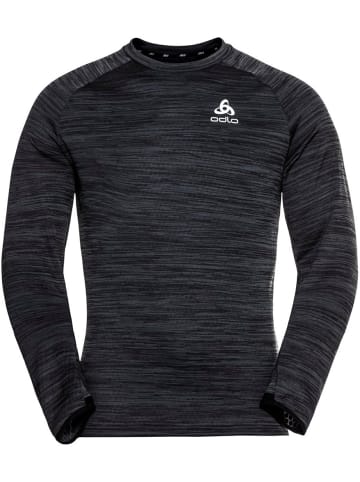 Odlo T-Shirt "Midlayer Run Easy Warm" in Schwarz
