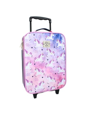 Milky Kiss Milky Kiss Boundless Trolley – KinderkofferEinhorn-Design in Rosa