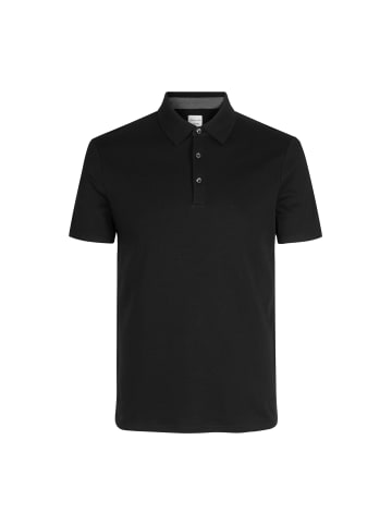 Seven Seas by ID Polo Shirt elegant in Schwarz