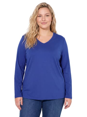 Ulla Popken Shirt in dunkles saphir
