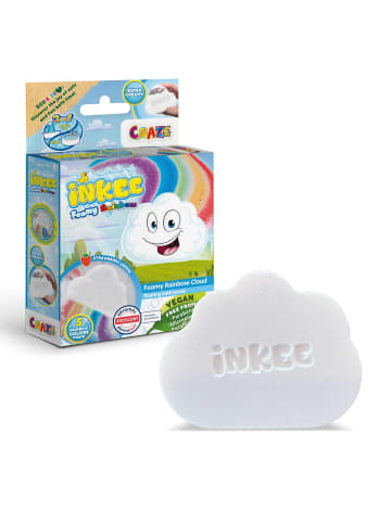 Craze Regenbogen Badekugel mit Erdbeerduft Badebombe in mehrfarbig
