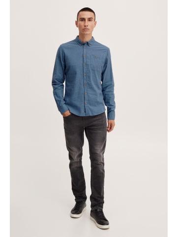 BLEND Langarmhemd Shirt 20714318 in blau