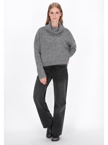 DreiMaster Women Sweater in grey melange