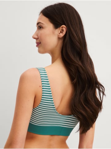 Calida Bustier in north sea green