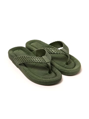 Brasileras Zehentrenner "Sandito" in Militärgrün