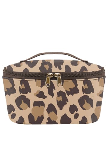 Reisenthel thermo coolerbag S - Brotzeitbox 22.5 cm (twist powder blue) in leo macchiato