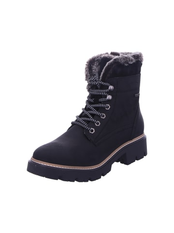 Tamaris Schnürboots Mit Tex-Membran in schwarz