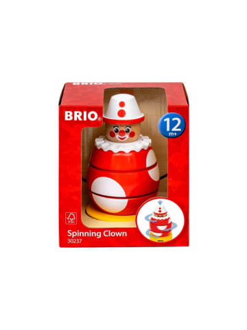 Brio Brio Denkspiel Drück- & Dreh-Clown in bunt