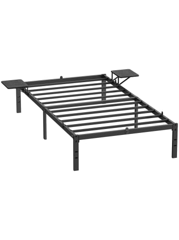 VASAGLE Bettgestell Conner in Schwarz - (B)91 x (H)41.8 x (T)201 cm